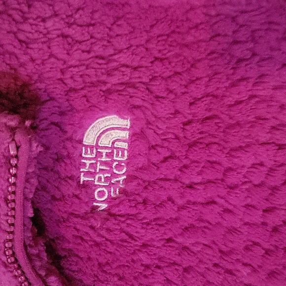 EUC Girl's PurpleThe North Face Fleece Zip-up Jacket - Picture 2 of 5